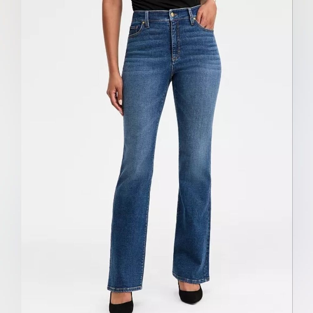 INC International Concepts Regular Fit Bootcut Jeans Size 4